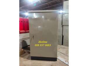 Tủ điện ngoài trời 2 lớp cánh KT 1100x600x350x1.5mm