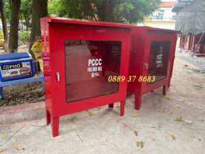 Tủ chữa cháy ngoài trời KT 1000x800x300x1.2mm