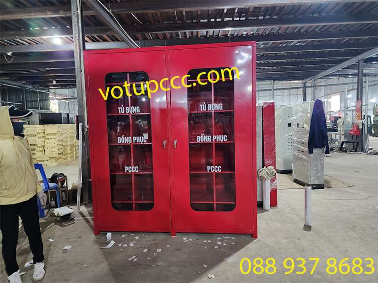 tủ đựng đồ pccc KT 2200x1600x500x1.2mm vỏ tủ pccc