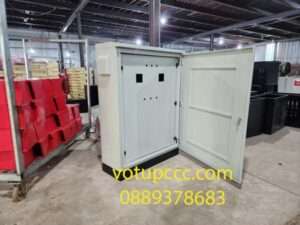 vỏ tủ điện ngoài trời 2 lớp cánh 1500x1000x400x1.5mm